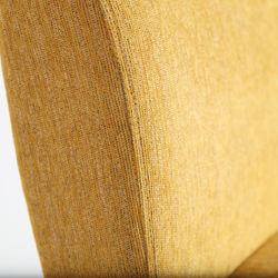 Silla Lavoria Chenilla 48x58x76 cm Mostaza