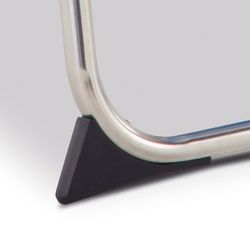 Textileine sailor chair and aluminum frame, 58x54x81 cm