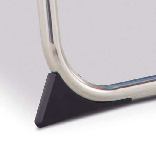 Textileine sailor chair and aluminum frame, 58x54x81 cm