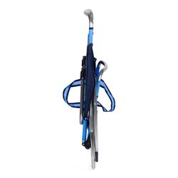 Cadeira cama de praia de 4 posições em tecido e estrutura de alumínio, 91x63x105 cm