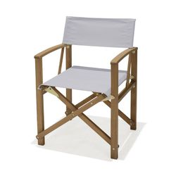 Folding Director Chair Chillvert Milan Wood With Arms 51.5x54.2x84 cm
