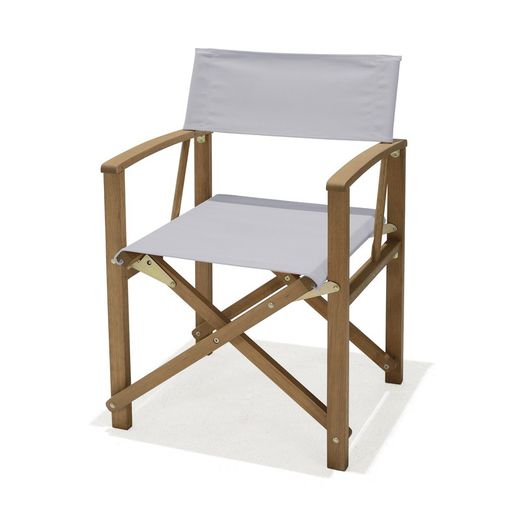 Folding Director Chair Chillvert Milan Wood With Arms 51.5x54.2x84 cm