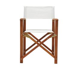 Folding Director Chair Chillvert Milan Wood With Arms 51.5x54.2x84 cm