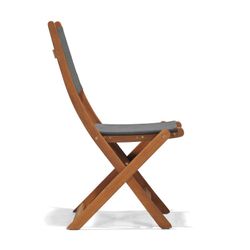 Sedia pieghevole in textilene ed eucalipto 50,65 x 49,60 x 93,20 cm