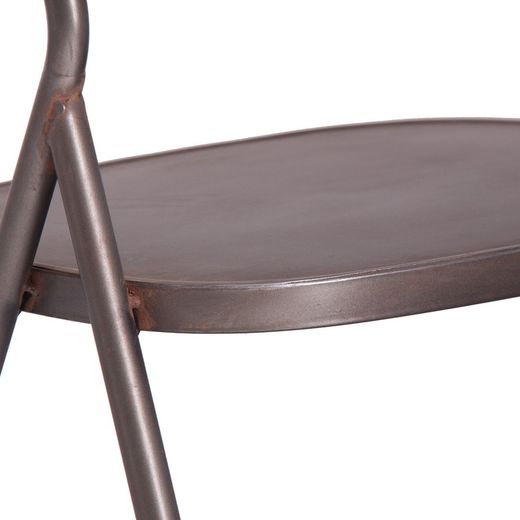 Silla Raich Hierro 52x52x81 cm Envejecida