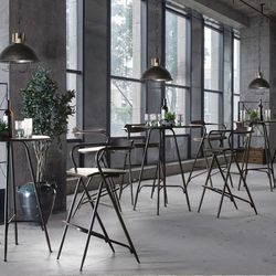 Silla Raich Hierro 52x52x81 cm Envejecida