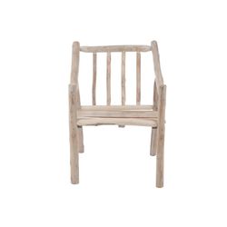 Silla Troncos de Madera 61x71x80 cm