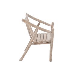Silla Troncos de Madera 61x71x80 cm