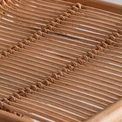 Chaise Tandag en rotin naturel, 53 x 53 x 80 cm