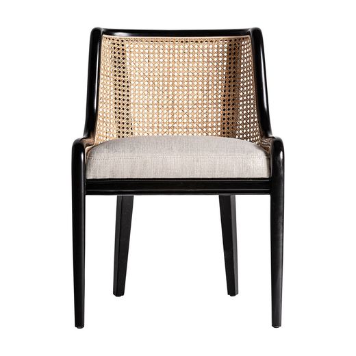 Velburg Rattanstuhl in Natur, 54 x 54 x 77 cm