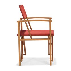 Sedia regista in legno di eucalipto 51,5 x 54,2 x 84 cm
