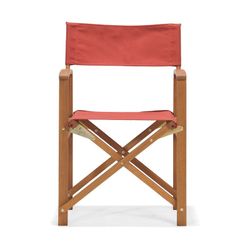 Sedia regista in legno di eucalipto 51,5 x 54,2 x 84 cm