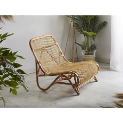 Poltrona Anita in Rattan Naturale, 65x82x76 cm