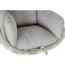 Gray Synthetic Rattan Hanging Armchair, 100x70x195cm