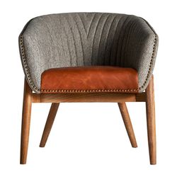 Gray Neive Ash Armchair, 70x62x89cm