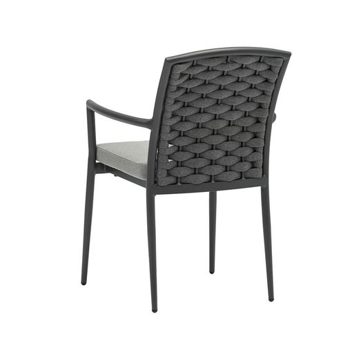 Anthracite aluminum garden dining set | Boori + Walga