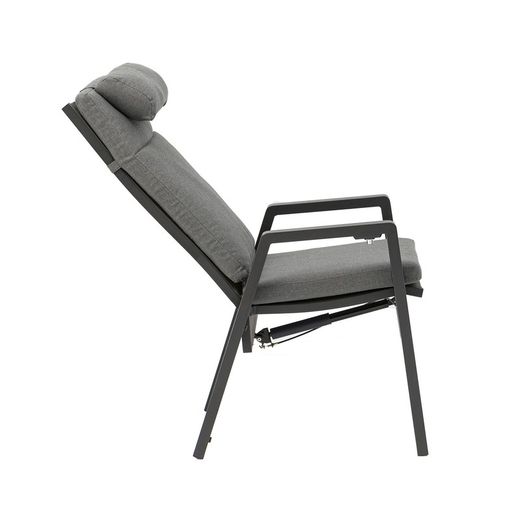 Anthracite aluminum garden dining set | Byron + Albury