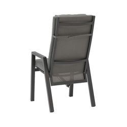 Anthracite aluminum garden dining set | Byron + Albury