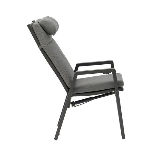 Anthracite aluminum garden dining set | Byron + Albury