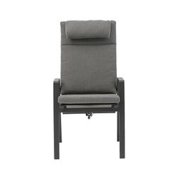 Anthracite aluminum garden dining set | Byron + Albury