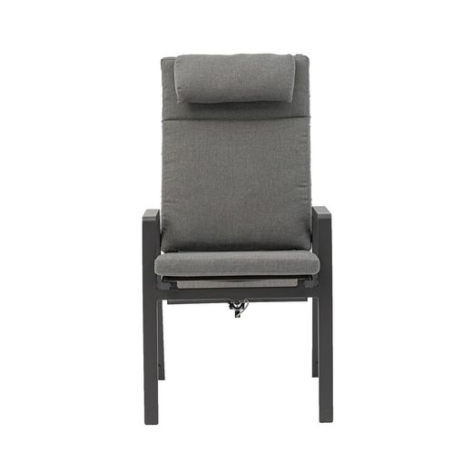 Anthracite aluminum garden dining set | Byron + Albury