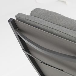 Anthracite aluminum garden dining set | Byron + Albury