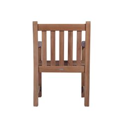 Teakhouten tuinfauteuil in honing, 56 x 60 x 92 cm | Danao