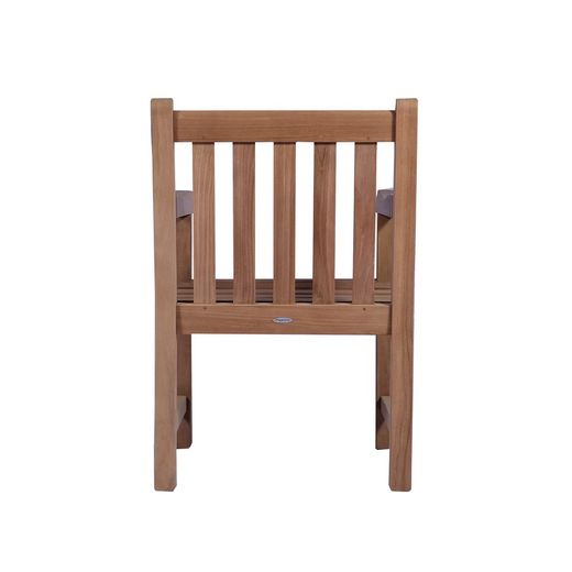 Teakhouten tuinfauteuil in honing, 56 x 60 x 92 cm | Danao