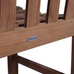 Teakhouten tuinfauteuil in honing, 56 x 60 x 92 cm | Danao