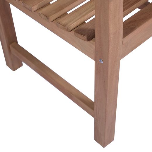 Teakhouten tuinfauteuil in honing, 56 x 60 x 92 cm | Danao