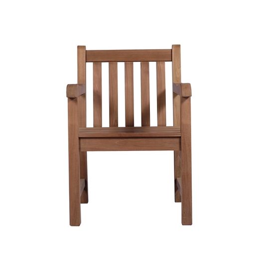 Teakhouten tuinfauteuil in honing, 56 x 60 x 92 cm | Danao