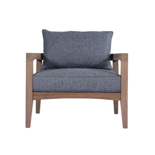 Garden sofa set in honey-colored teak | Roxas