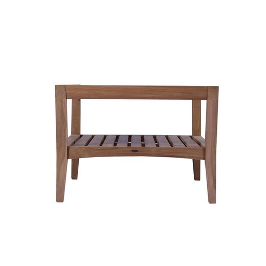 Garden sofa set in honey-colored teak | Roxas