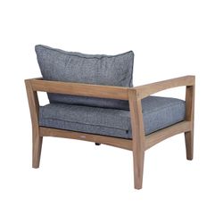 Garden sofa set in honey-colored teak | Roxas