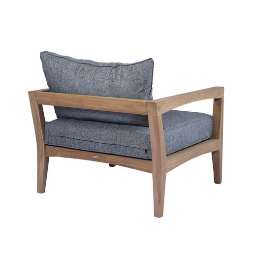 Garden sofa set in honey-colored teak | Roxas