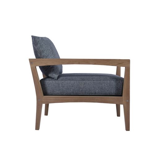 Garden sofa set in honey-colored teak | Roxas