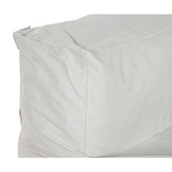 Fauteuil de jardin en tissu polyester beige, 90 x 87 x 65 cm | Bord de mer