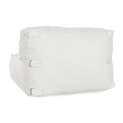 Fauteuil de jardin en tissu polyester beige, 90 x 87 x 65 cm | Bord de mer