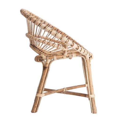 Chilaw Rattan Armchair, 70x61x87cm