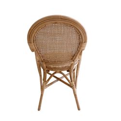 Rattan armchair in natural, 54 x 59 x 93 cm | Parma