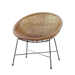 Natural Rattan Armchair Nido 75x63x80 cm