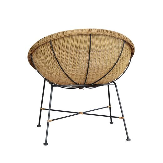 Natural Rattan Armchair Nido 75x63x80 cm