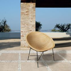 Natural Rattan Armchair Nido 75x63x80 cm