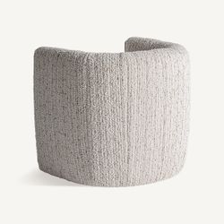 Sillón de tejido de poliéster en beige, 76 x 80 x 70 cm | Erbach