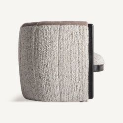 Sillón de tejido de poliéster en gris, 76 x 75 x 70 cm | Erbach