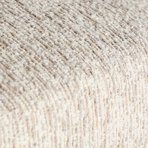 Sillón de tejido en beige, 75 x 72 x 72 cm | Loam
