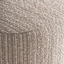 Sillón de tejido en beige, 76 x 76 x 68 cm | Nuba