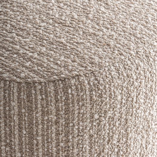 Sillón de tejido en beige, 76 x 76 x 68 cm | Nuba