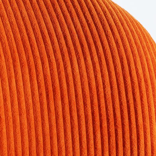Sillón de tejido en naranja, 76 x 85 x 70 cm | Vianne