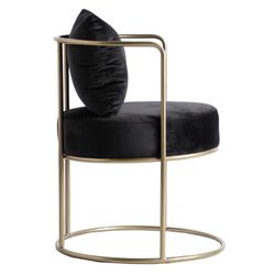 Fauteuil Gulfi fluweel 55x55x70 cm